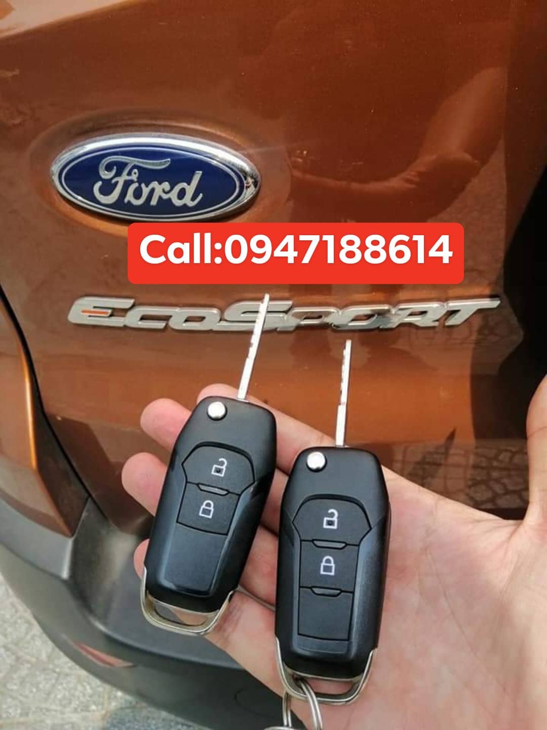 Chìa khóa Remote Điều khiển Ford Ecosport 