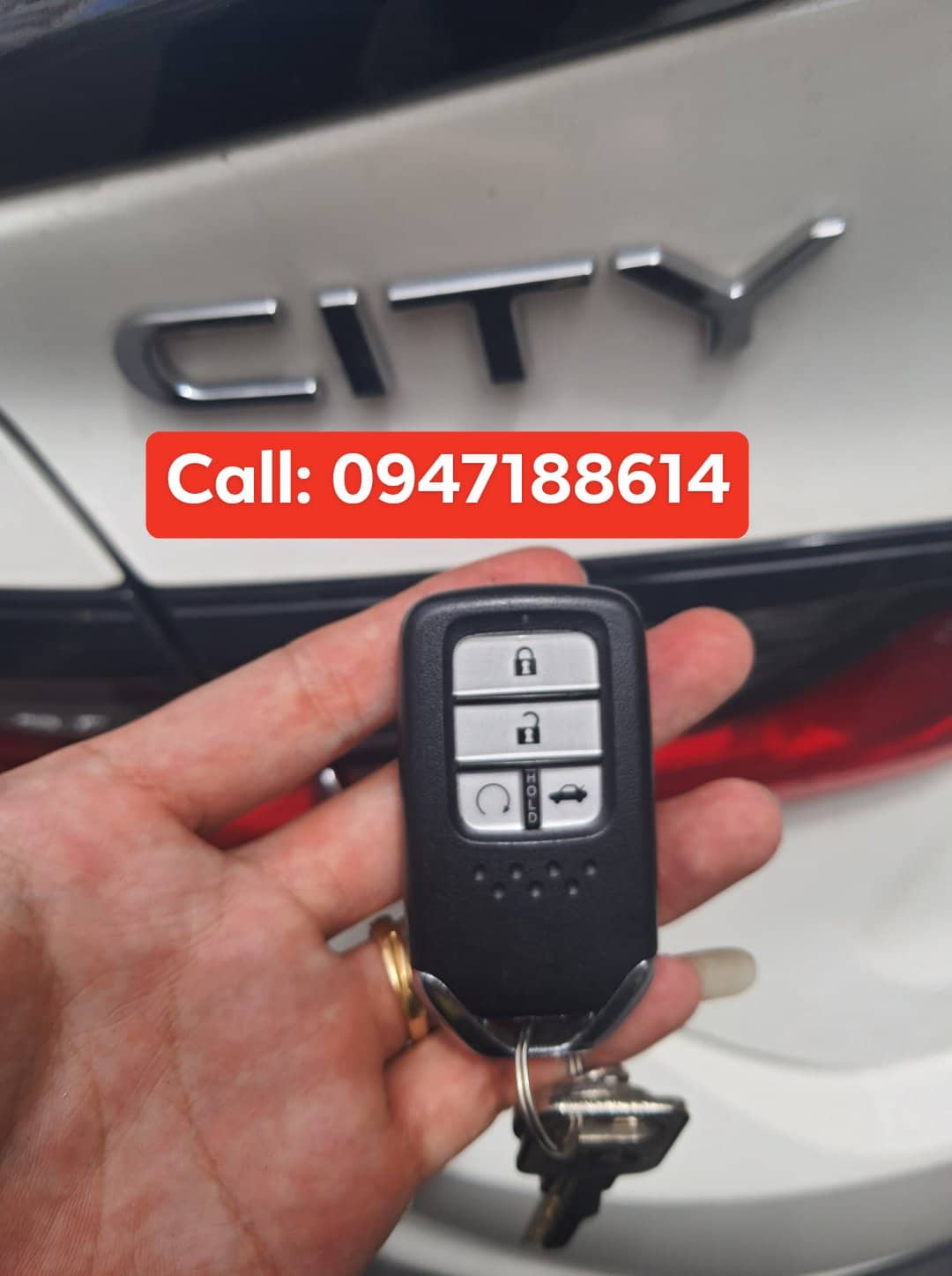 Chìa khóa Thông Minh Xe Honda City 4 nút